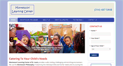 Desktop Screenshot of montessori-learning-center.com
